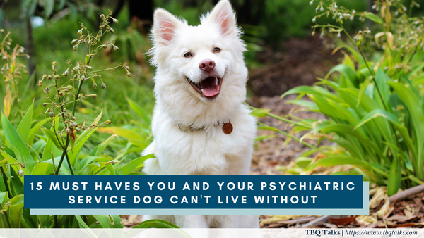 15 Must Haves You and Your Psychiatric Service Dog Can't Live Without